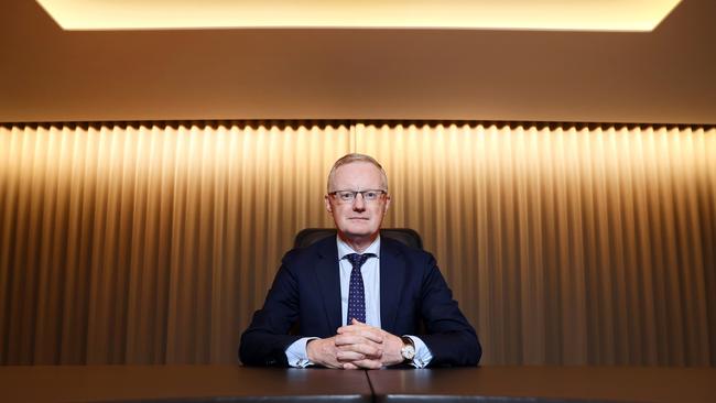 ‘There are uncertainties about how persistent the pick-up in inflation will be as supply-side problems are resolved,’ says Reserve Bank governor Philip Lowe, above. Picture: Richard Dobson