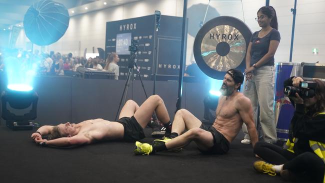 10000 athletes put their fitness to the test in a massive Hyrox competition this weekend (14-15 Dec) at Melbourne Exhibition and Convention Centre. Picture Valeriu Campan