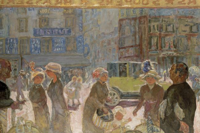 La Place Clichy by Bonnard, supplied by NGV