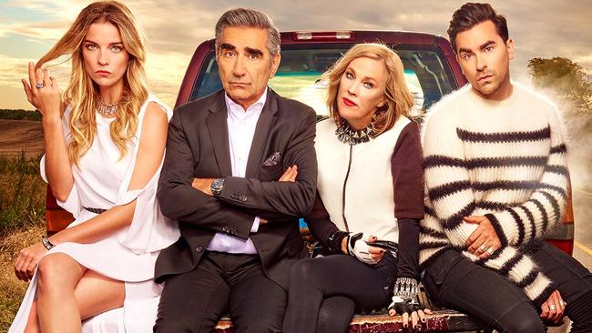 <i>Schitt's Creek</i>, streaming on Netflix.