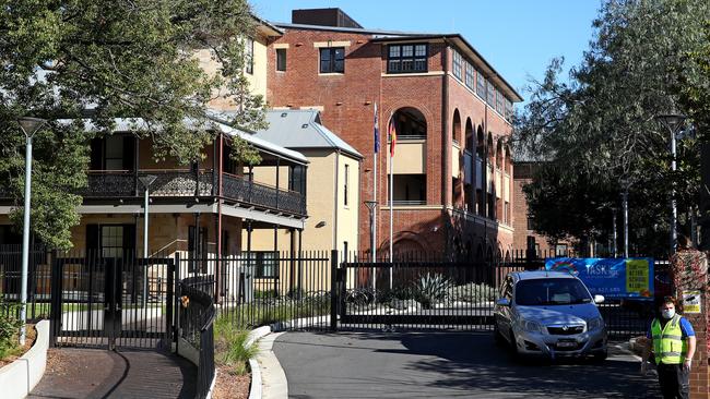 Bayanami Public School in Parramatta has been closed after a student tested positive for coronavirus. Picture: Toby Zerna