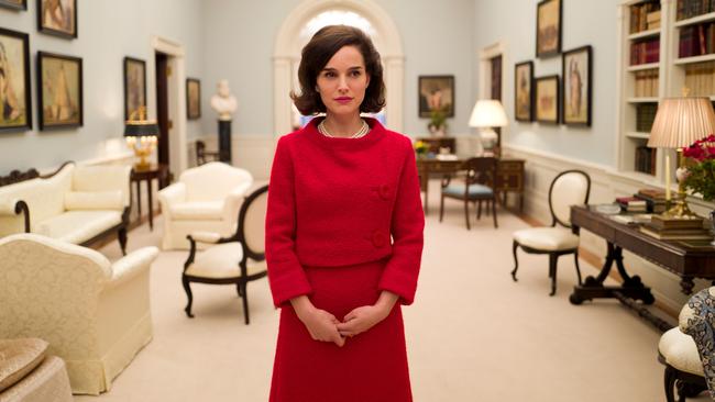 Natalie Portman as Jackie Kennedy in the film Jackie, released next week.