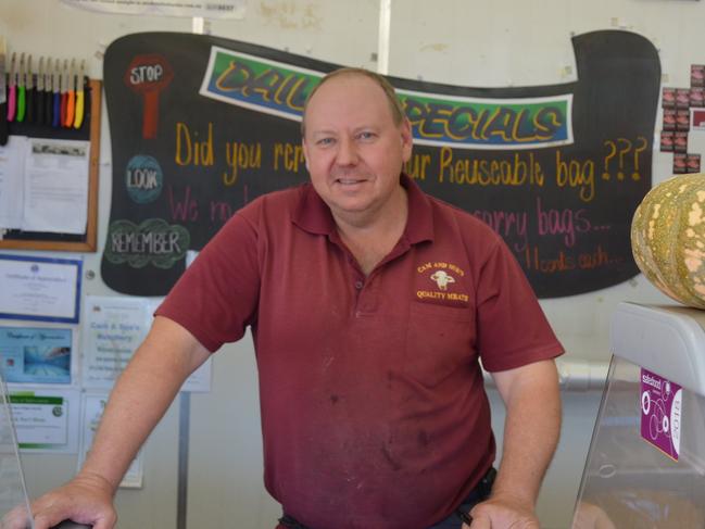 Gayndah show society president Cameron Polzin also owns a butcher shop in the Gayndah area, and said local businesses may lose out if local shows fold under financial pressure.