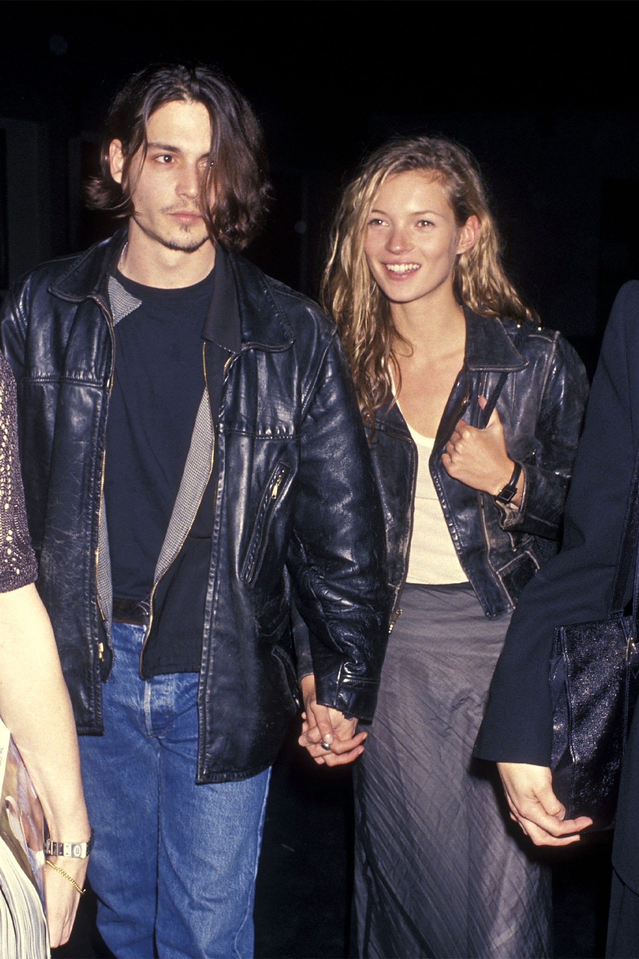 <p>Johnny Depp and Kate Moss</p>