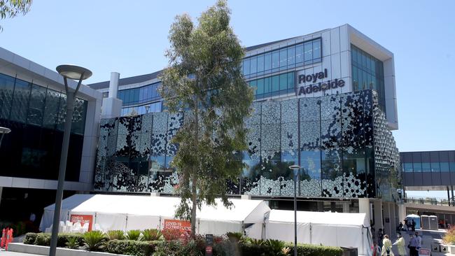 The Royal Adelaide Hospital in Adelaide as South Australia. Picture: NCA NewsWire / Kelly Barnes