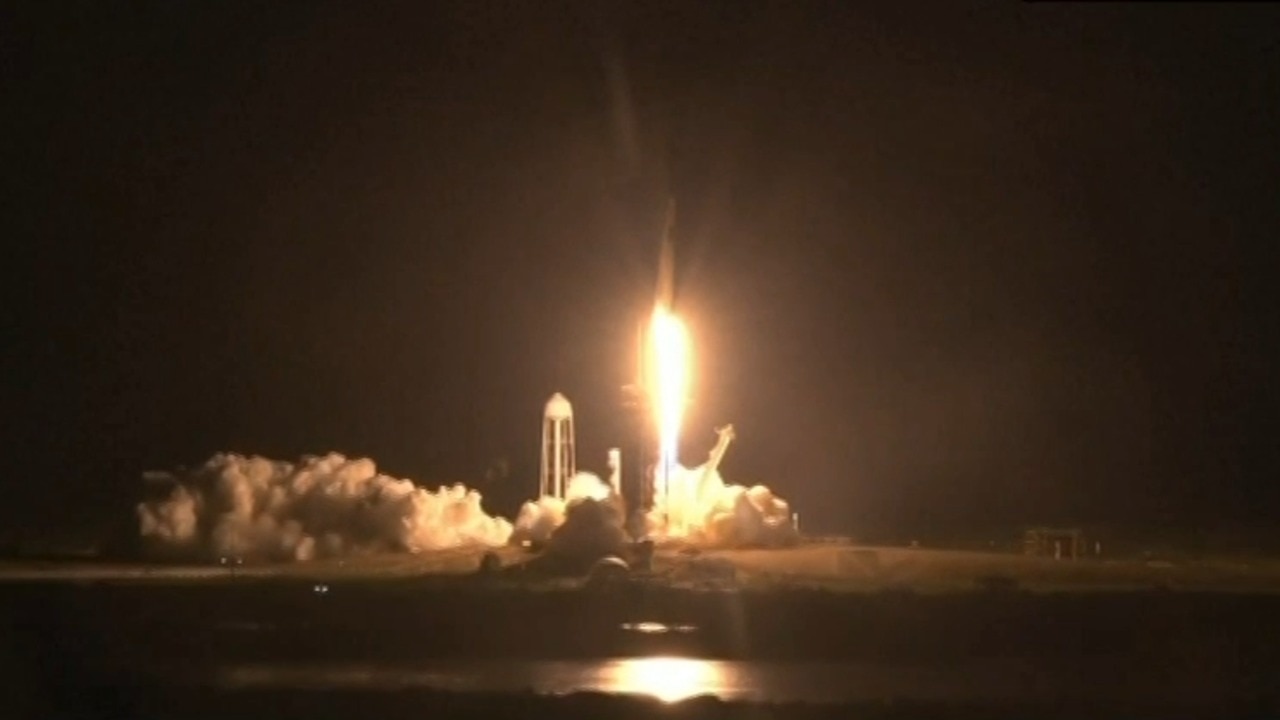 SpaceX Rocket Launches Successfully From Florida | Sky News Australia