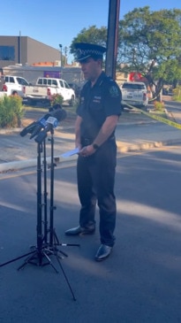 Plympton stabbing press conference