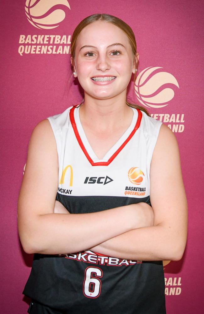 Basketball Queensland North U16 Girls player Maggie Thorburn. Picture: Basketball Queensland