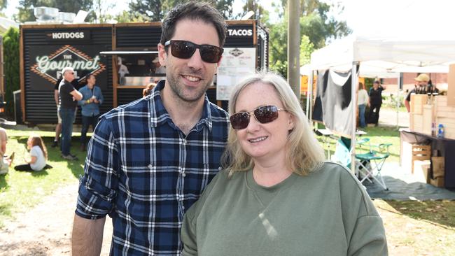 Tinamba Food and Wine Festival — Alex Van Vliet and Caitlyn Dinsdale. Picture: David Smith