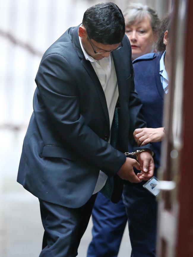 Arun Kamalasanan has pleaded not guilty to murdering Sam Abraham. Picture: David Crosling