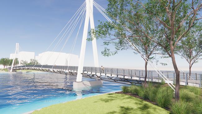 130m, Olympic-ready: $27m bridge for trendy town centre in works