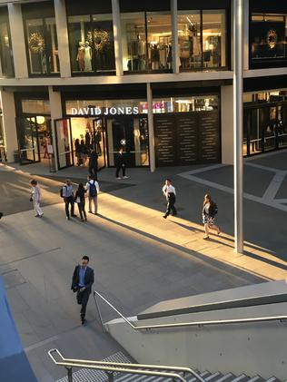 The tiny Barangaroo store.