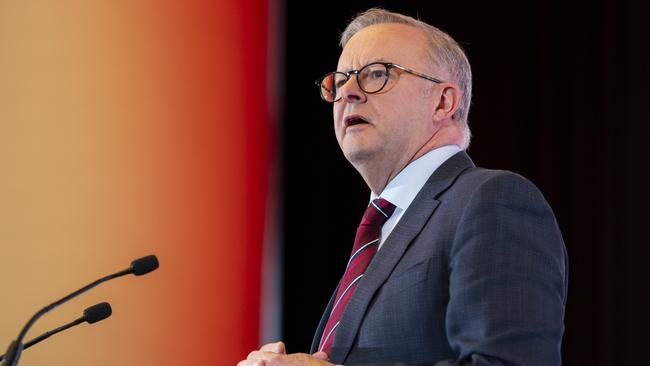 Prime Minister Anthony Albanese has left the door open to a reshuffle before the next election. Picture:NewsWire/Monique Harmer