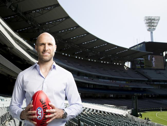 Chris Judd is joining the Triple M football commentary team in 2017. Pic supplied by Triple M.