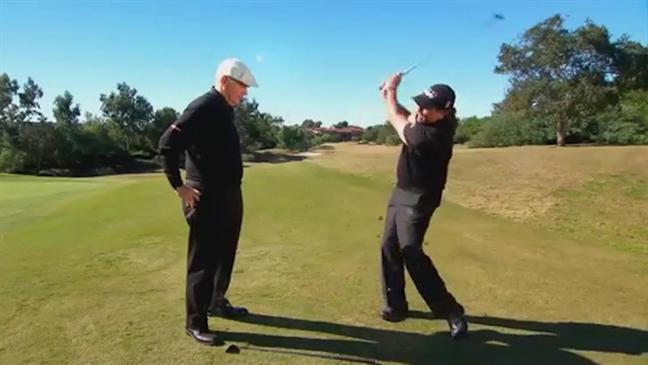 Phil’s fantastic flop shot