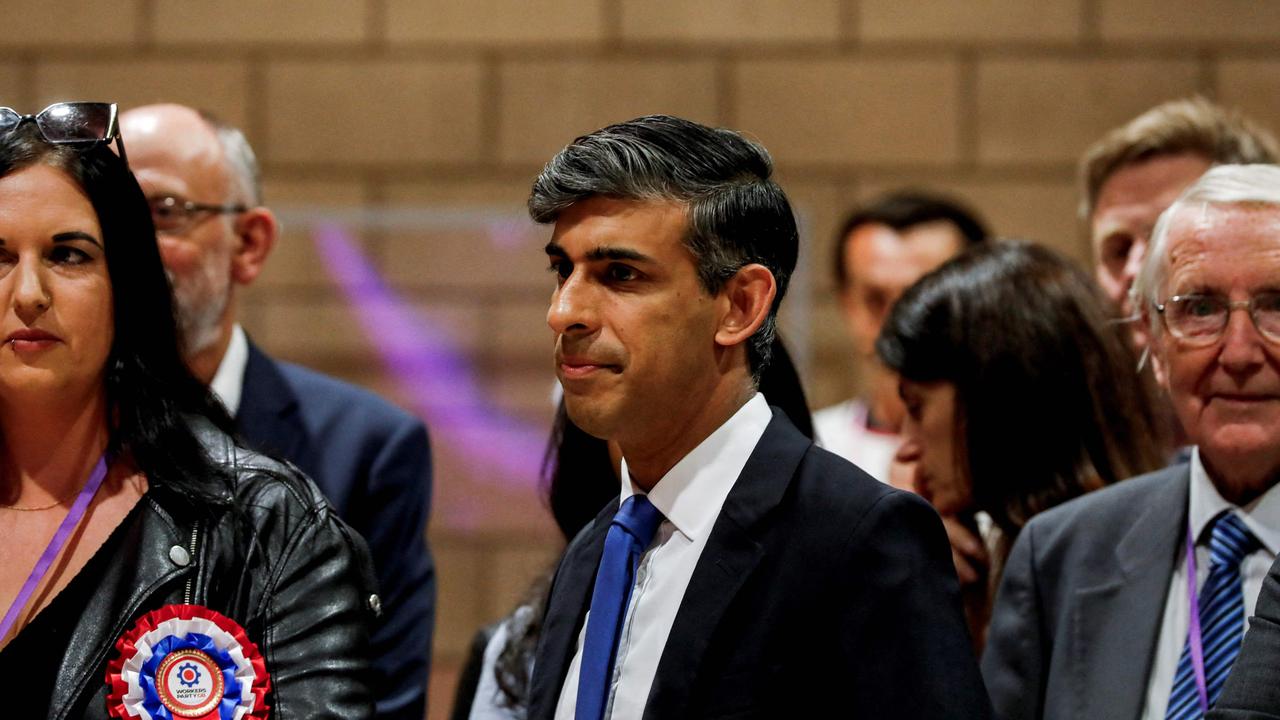 The election result means Conservative Party leader Rishi Sunak will no longer be Prime Minister. Picture: Temilade Adelaja / POOL / AFP