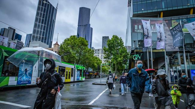 Floods, rain, snow and cold weather is descending on Melbourne and Victoria. Picture: Jason Edwards