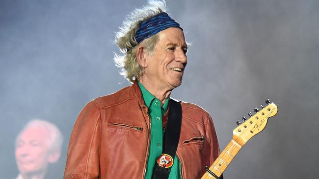 Keith Richards, whose name is synonymous with excess, says he has virtually given up drinking. Picture: AFP