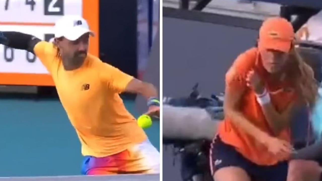 Tennis 2022 Fans slam tennis for racquet-smashing saga, Jenson Brooksby, Jordan Thompson, Miami Open, ballkids news.au — Australias leading news site