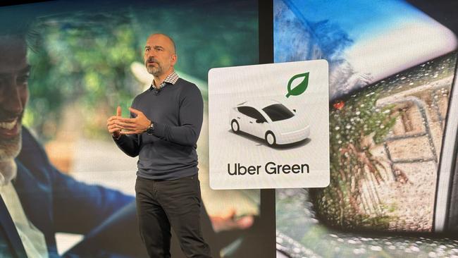 Uber chief executive Dara Khosrowshahi.