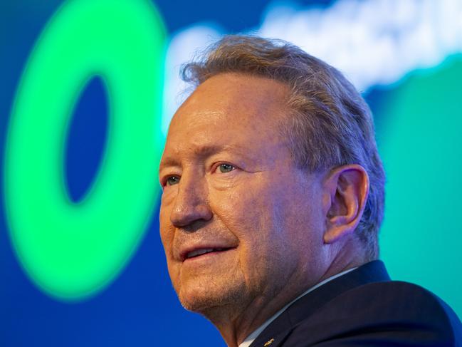 Pictures of Fortescue AGM in Perth at Optus Stadium.Pictures of Andrew Forrest, during the AGM in Perth.Photo Ross Swanborough. 061124