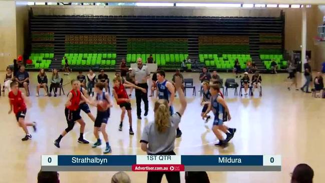 Replay: SA Country Basketball Championships - Under-14 division 2 boys (Strathalbyn v Mildura)