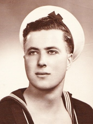 Robert McAuley when he was serving in the navy.