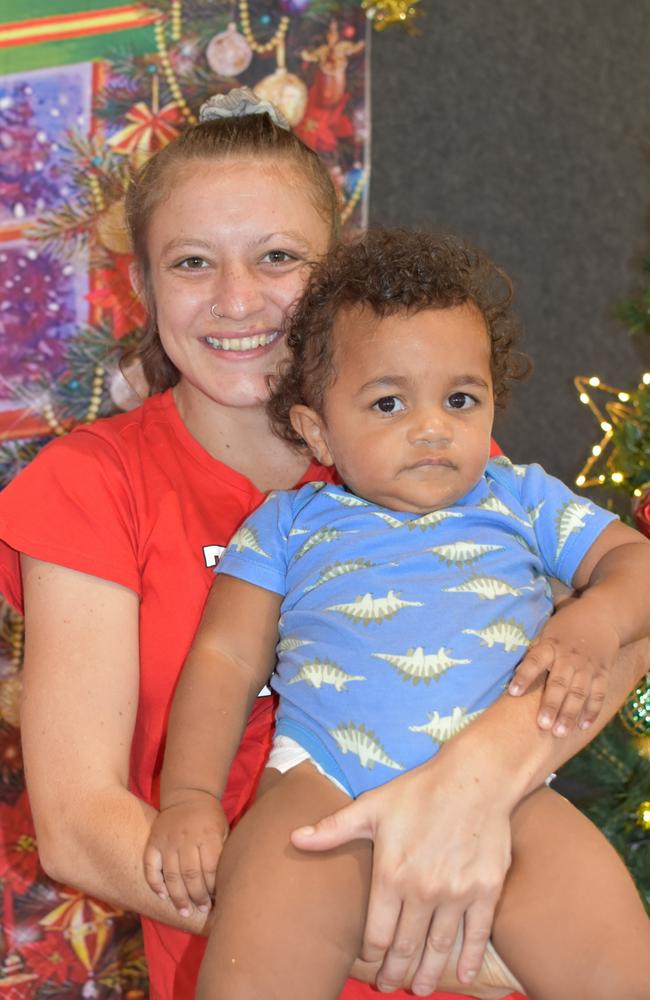 Marcia Richards and her 16-month-old son Marcus Thompson. Picture: Supplied