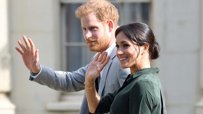 The speed with which the Sussexes have been running through their goodwill at the bank of public opinion has been something to behold. Picture: Wire Image