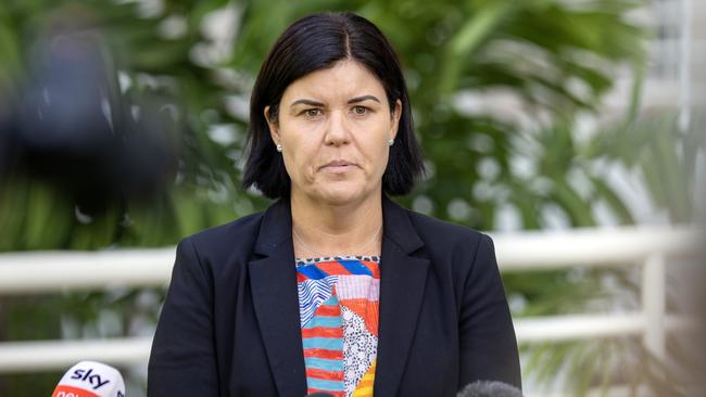 05-04-2023 – NT Chief Minister Natasha Fyles. Picture: Liam Mendes / The Australian