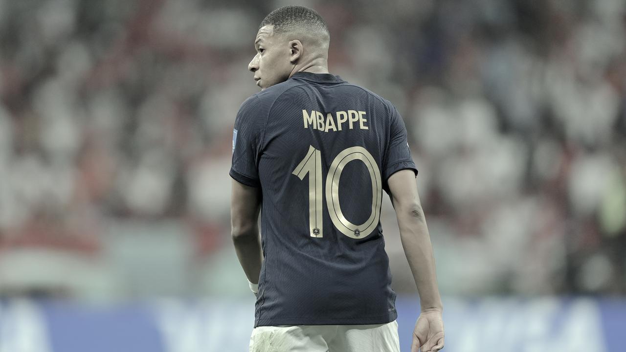 Kylian Mbappe during the semi-final.