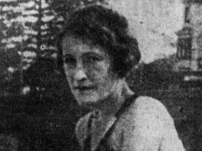 Linda Agostini (formerly Platt) who was murdered by her husband in 1934, in a circa 1934 pic. It became known as the Pyjama Girl case.