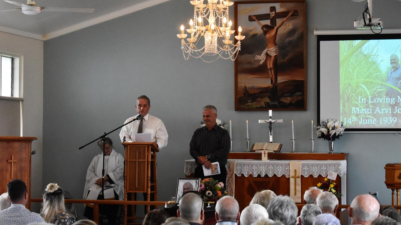 Abergowrie canefarmer Matti Kangas’ funeral in photographs | Townsville ...