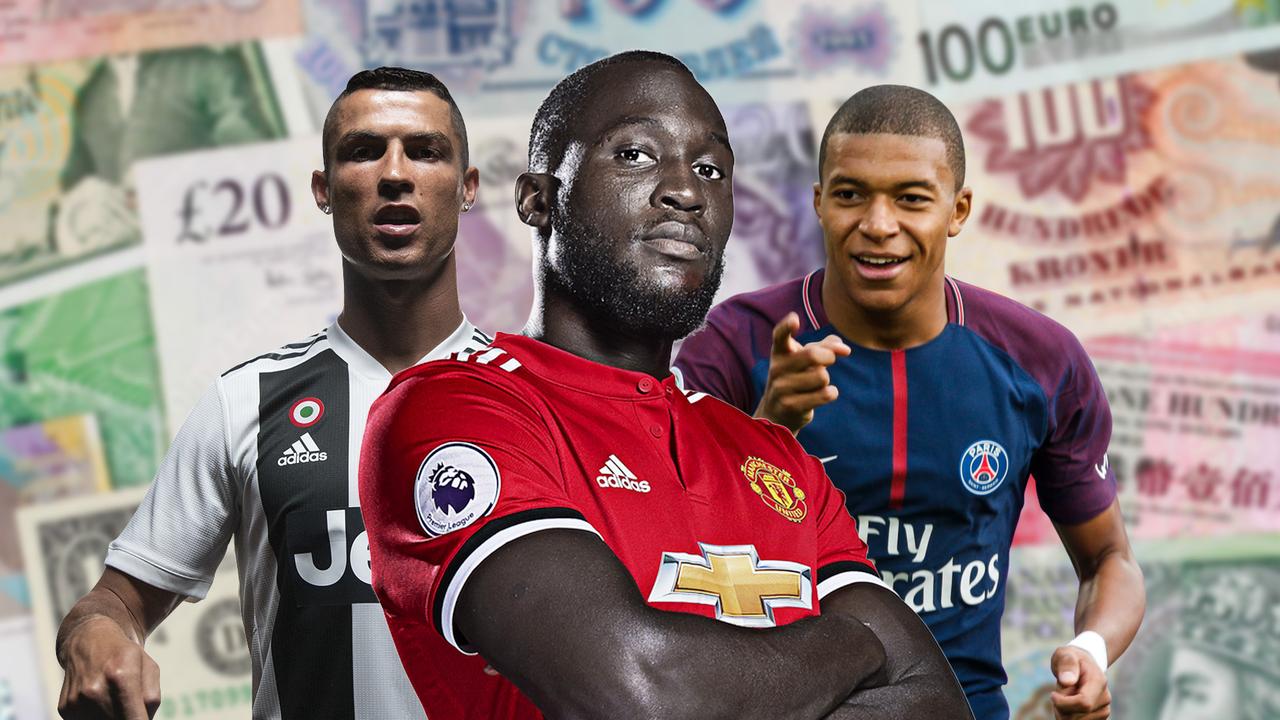 100 most valuable players in world football