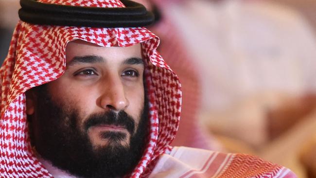 Saudi Crown Prince Mohammed bin Salman attends the Future Investment Initiative conference in Riyadh. Picture: AFP