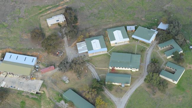 Aerial view of Agape Ministries’ compound, called “The Promised Land”, at Mount Magnificent.