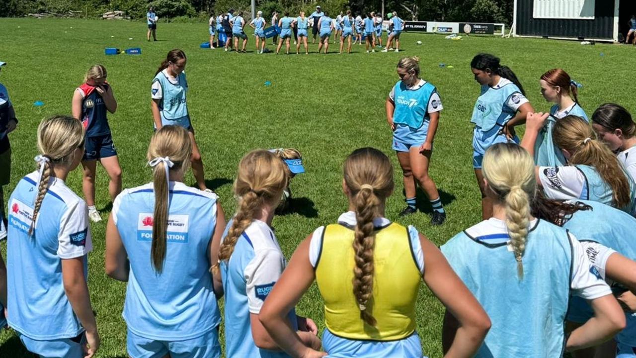 Players preparing for the Dubbo tournament.