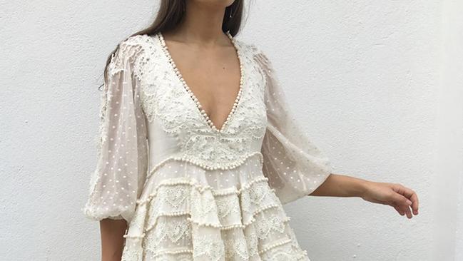 Zimmermann painted discount heart sun dress