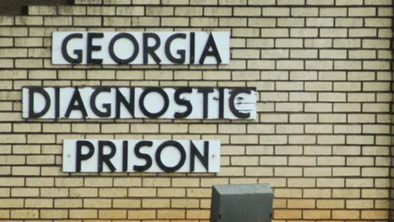 His last breaths were taken in he execution chamber at the Georgia Diagnostic Prison. Picture: Georgia Department of Corrections