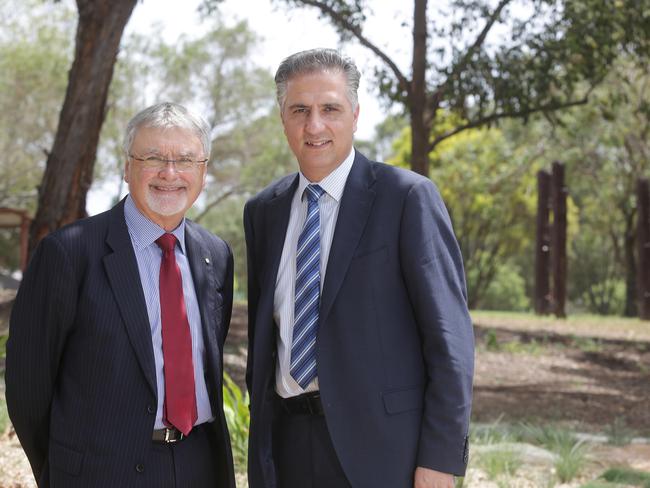 Fairfield mayor Frank Carbone, pictured right, says the unemployment rate in Fairfield was at nine per cent. Picture: Timothy Clapin