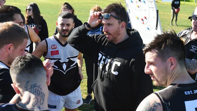 Roxburgh Park coach Micheal Farrelly. Picture: Josie Hayden