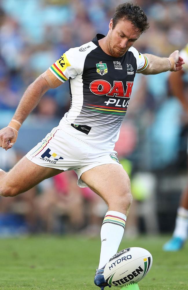 James Maloney is expected to play back up to Nathan Cleary at Penrith. (Photo by Brendon Thorne/Getty Images)