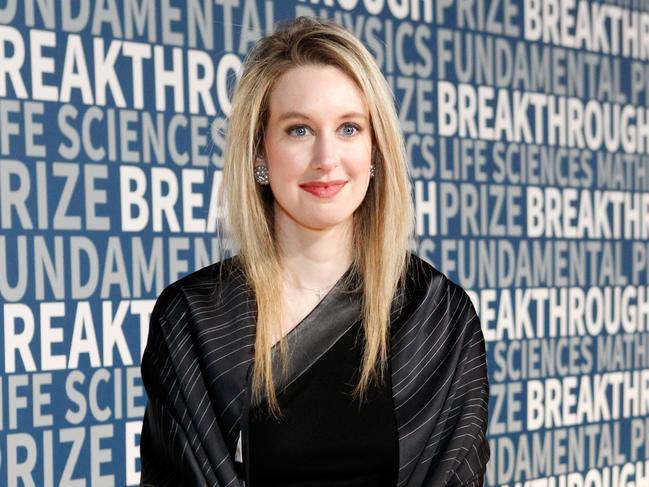 MOUNTAIN VIEW, CA - NOVEMBER 08:  CEO Theranos Elizabeth Holmes attends the 2016 Breakthrough Prize Ceremony on November 8, 2015 in Mountain View, California.  (Photo by Kimberly White/Getty Images for Breakthrough Prize)