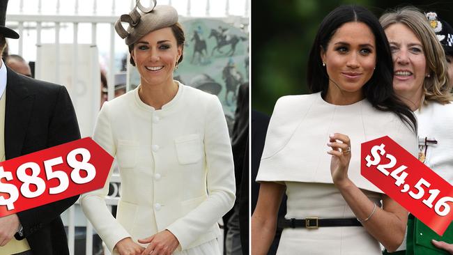 WIDNES, CHESHIRE, ENGLAND - JUNE 14: Queen Elizabeth II and Meghan, Duchess of Sussex arrive to open the new Mersey Gateway Bridge on June 14, 2018 in the town of Widnes in Halton, Cheshire, England. Meghan Markle married Prince Harry last month to become The Duchess of Sussex and this is her first engagement with the Queen. During the visit the pair will open a road bridge in Widnes and visit The Storyhouse and Town Hall in Chester. (Photo by Jeff J Mitchell/Getty Images)