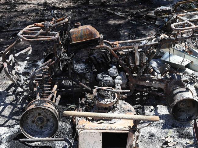 Jean Thomson lost her home in the Tara fires. Picture: Liam Kidston