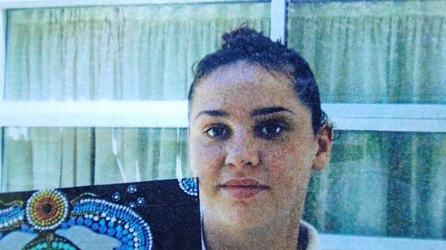 Missing Grafton girl Jasmine Morris, 20, aka Jasmine Moore, pictured here at a Sydney school she attended for a short time. She was last seen leaving her mum's house in Chapman Street, Grafton on October 8.