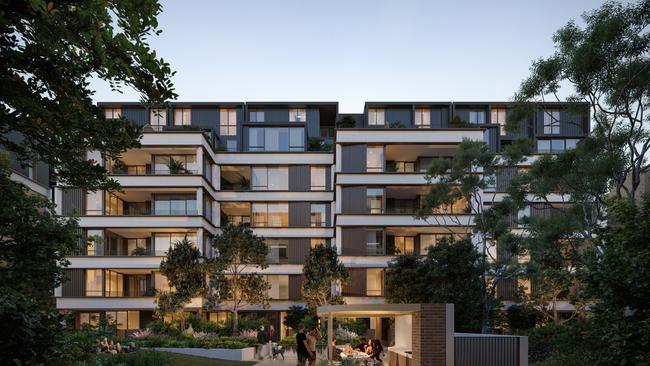 An artist's impression of Stockland's project in Rosebery, Sydney.