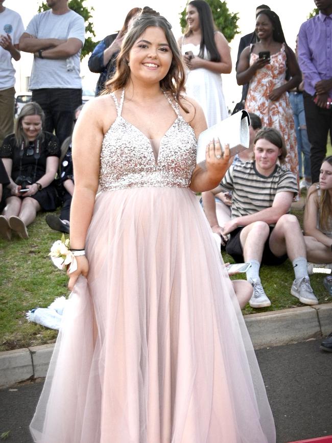 Harristown High School formal 2020 at Highfields Cultural Centre. Bonnie Day.