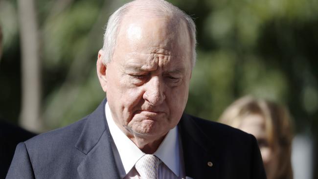 Alan Jones has been ordered to pay millions to the Wagners (AAP Image/Glenn Hunt)