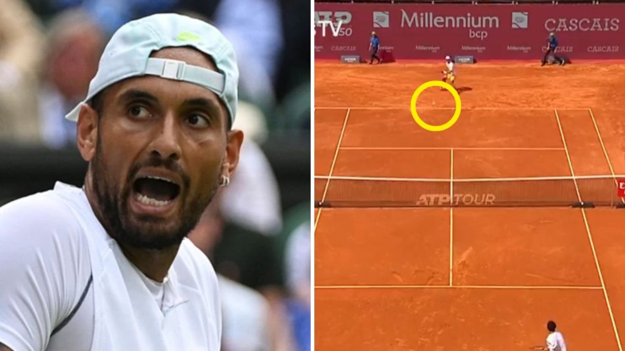 ‘Should never umpire again’: Kyrgios blows up over controversial call